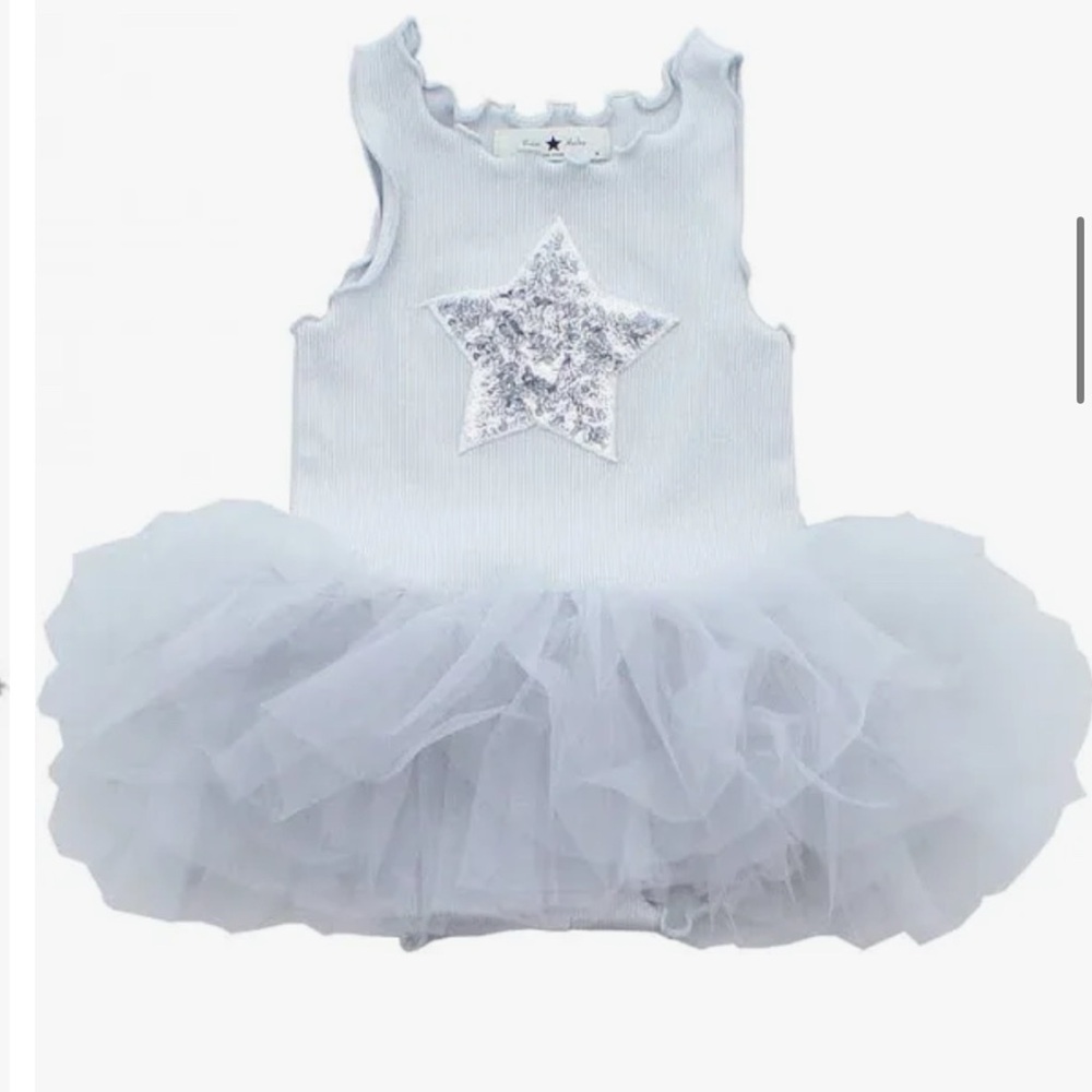 Petite Hailey Baby Ph Star Tutu Dress